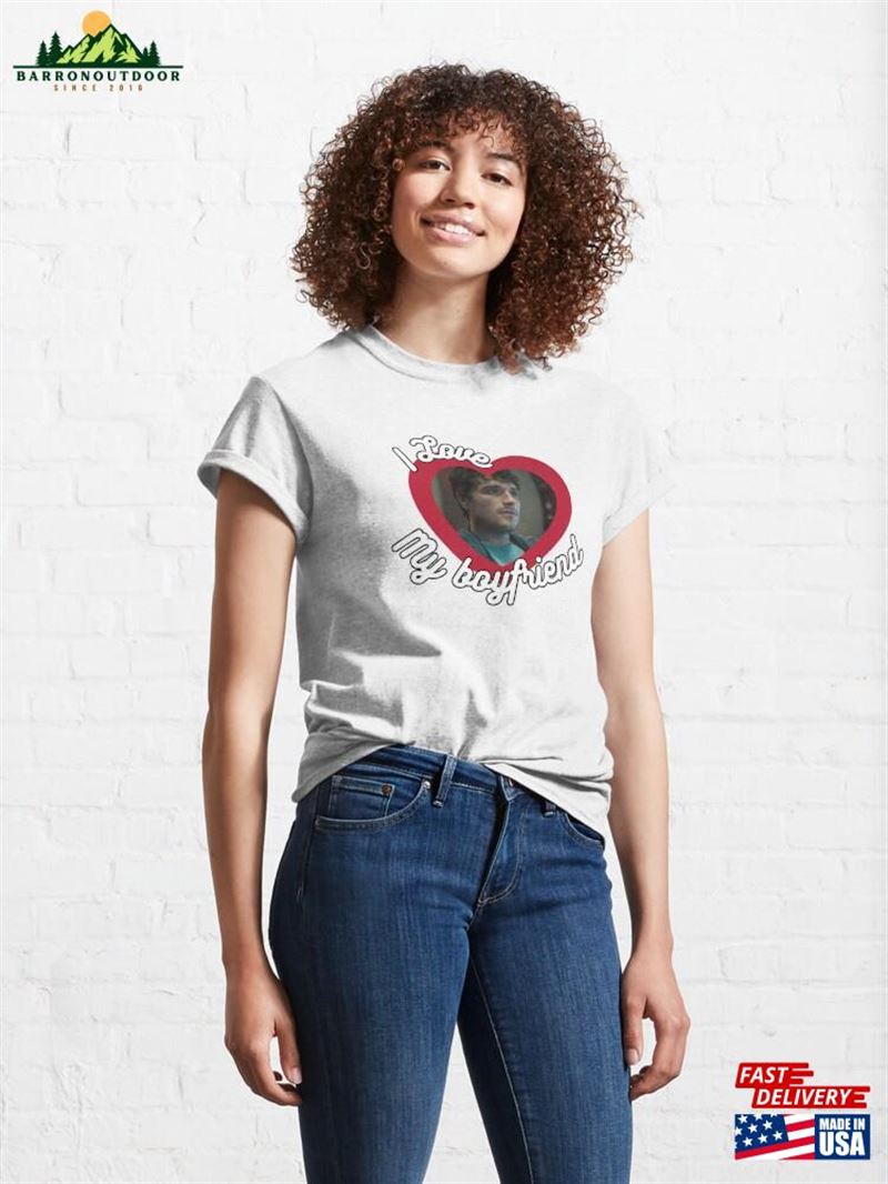 I Love My Boyfriend Josh Hutcherson Classic T-Shirt Sweatshirt I Love My Boyfriend Josh Hutcherson Classic T-Shirt Sweatshirt