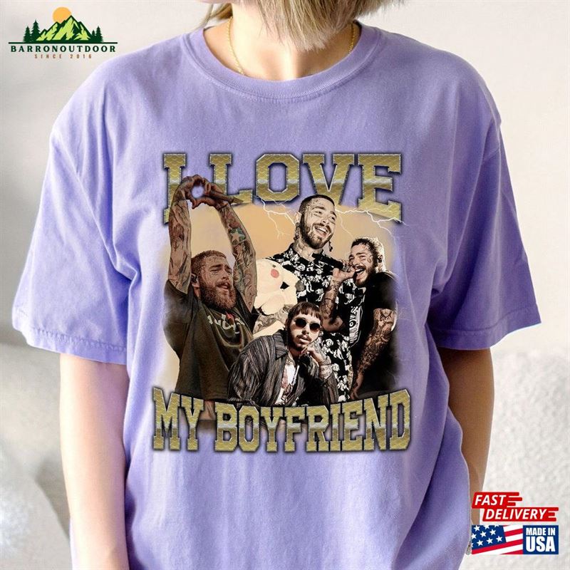 I Love My Boyfriend Shirt Post Malone Posty Tour 2023 Tee Classic Unisex I Love My Boyfriend Shirt Post Malone Posty Tour 2023 Tee Classic Unisex