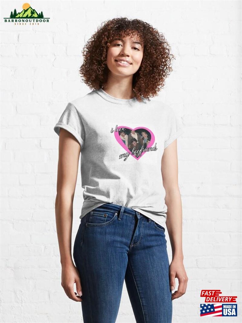 I Love My Boyfriends (One Direction's Version) Classic T-Shirt Unisex I Love My Boyfriends (One Direction's Version) Classic T-Shirt Unisex