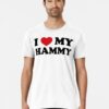 I Love My Hammy Premium T-Shirt Hoodie