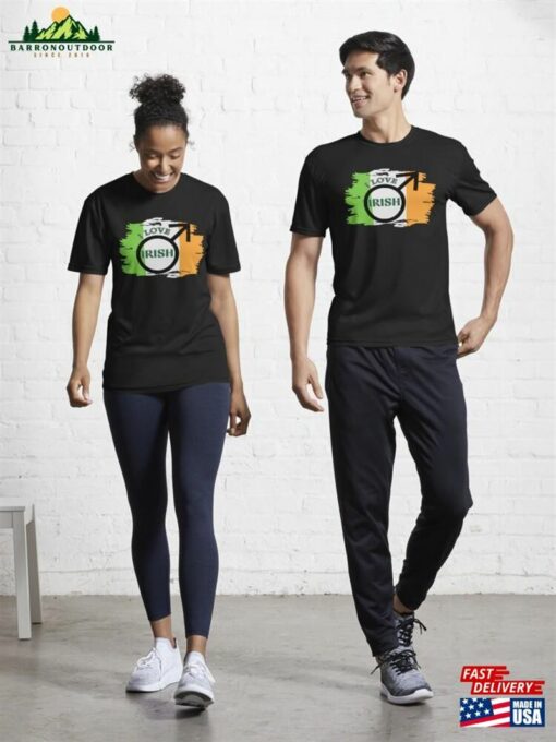 I Love My Irish Boy Classic T-Shirt Active Unisex