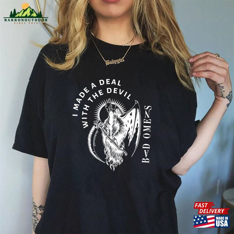 I Made A Deal With The Devil T-Shirt Hoodie Sweatshirt I Made A Deal With The Devil T-Shirt Hoodie Sweatshirt