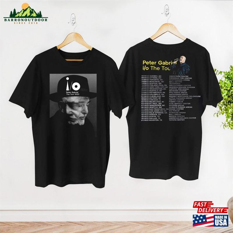 I O The Tour 2023 Peter Gabriel T-Shirt Merch Sweatshirt Classic I O The Tour 2023 Peter Gabriel T-Shirt Merch Sweatshirt Classic