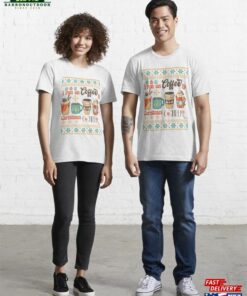 I Run On Coffee And Christmas Cheer Classic Unisex