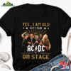 I Saw Ac Dc On Stage Vintage T-Shirt Rock Band Hoodie