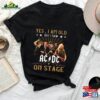 I Saw Acdc On Stage Shirt Pwr Up World Tour 2024 Ac Unisex Hoodie