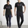 Ia Usa Written Textile Design Active T-Shirt Unisex