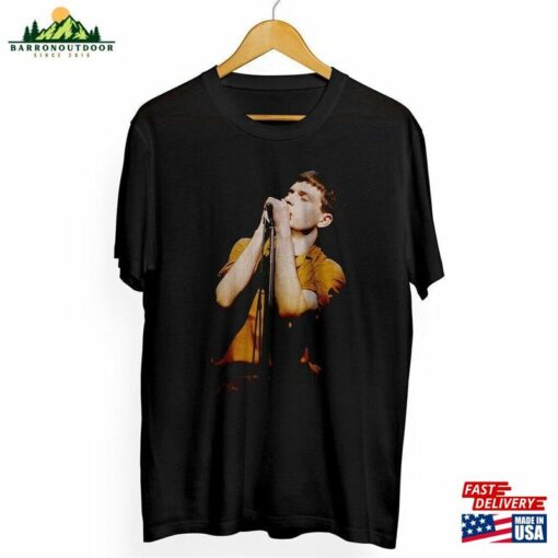 Ian Curtis Joy Division Band Shirt Retro Unisex Classic