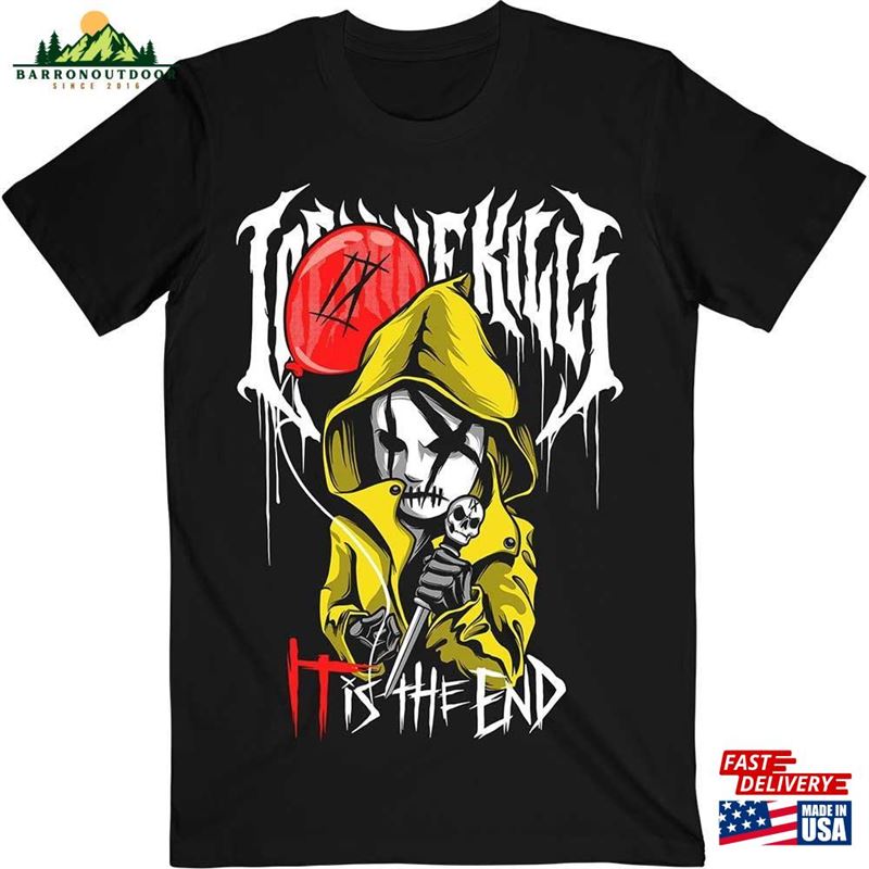 Ice Nine Kills Yellow Coat Official Licenced Merchandise Unisex T-Shirt Hoodie Ice Nine Kills Yellow Coat Official Licenced Merchandise Unisex T-Shirt Hoodie