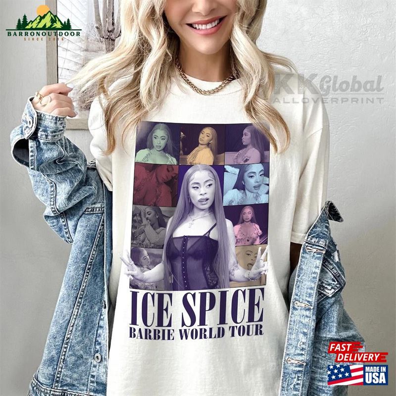 Ice Spice Eras Tour Shirt Merch Music Unisex Hoodie Ice Spice Eras Tour Shirt Merch Music Unisex Hoodie