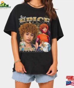 Ice Spice Shirt Vintage Rapper 90S Hip T-Shirt Unisex