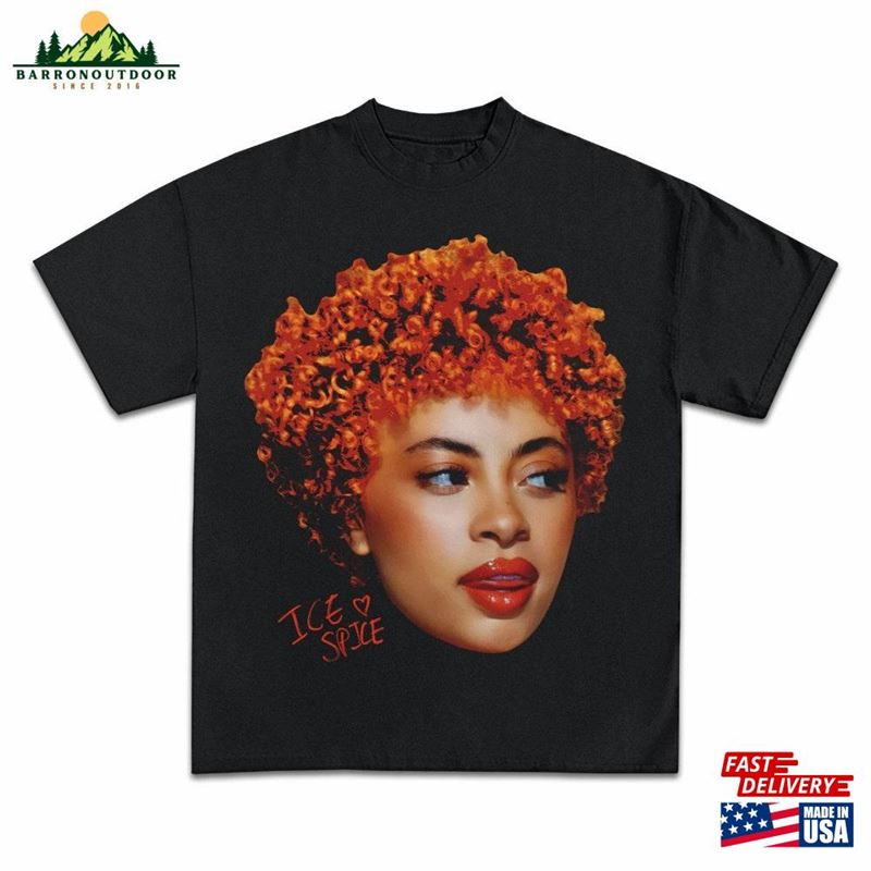 Ice Spice T Shirt Rap Tee Concert Merch Rare Munch Vintage Style 90S Face Hip Hop Graphic Print Hoodie Unisex Ice Spice T Shirt Rap Tee Concert Merch Rare Munch Vintage Style 90S Face Hip Hop Graphic Print Hoodie Unisex