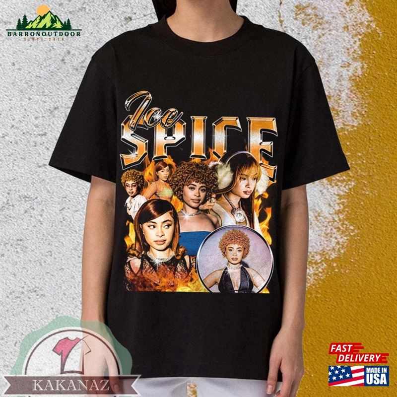 Ice Spice T-Shirt Tour Fan Shirt Classic Ice Spice T-Shirt Tour Fan Shirt Classic