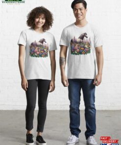 Icelandic Horse In Springtime Bloom Essential T-Shirt Hoodie Sweatshirt