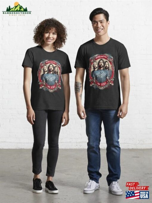 Iconic Bandwear Foo Fighters Edition Essential T-Shirt Unisex