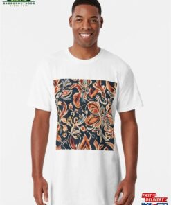 Ikat Seamless Pattern Long T-Shirt Hoodie Classic
