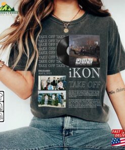 Ikon Kpop Shirt Take Off Album Tee Unisex Hoodie
