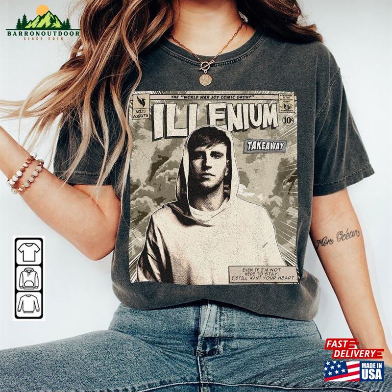 Illenium Comic Shirt 90S Vintage Merch Book Art World War Joyalbum Concert Ticket 2023 Graphic Tee Gift For Fan Unisex Sweatshirt Illenium Comic Shirt 90S Vintage Merch Book Art World War Joyalbum Concert Ticket 2023 Graphic Tee Gift For Fan Unisex Sweatshirt