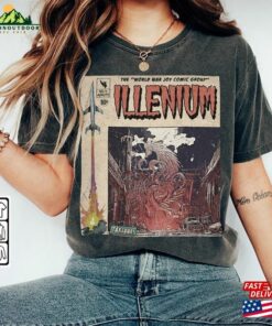 Illenium Comic Shirt 90S Vintage Merch Book Art World War Joyalbum Concert Ticket 2023 Graphic Tee Gift For Fan V4 T-Shirt Classic