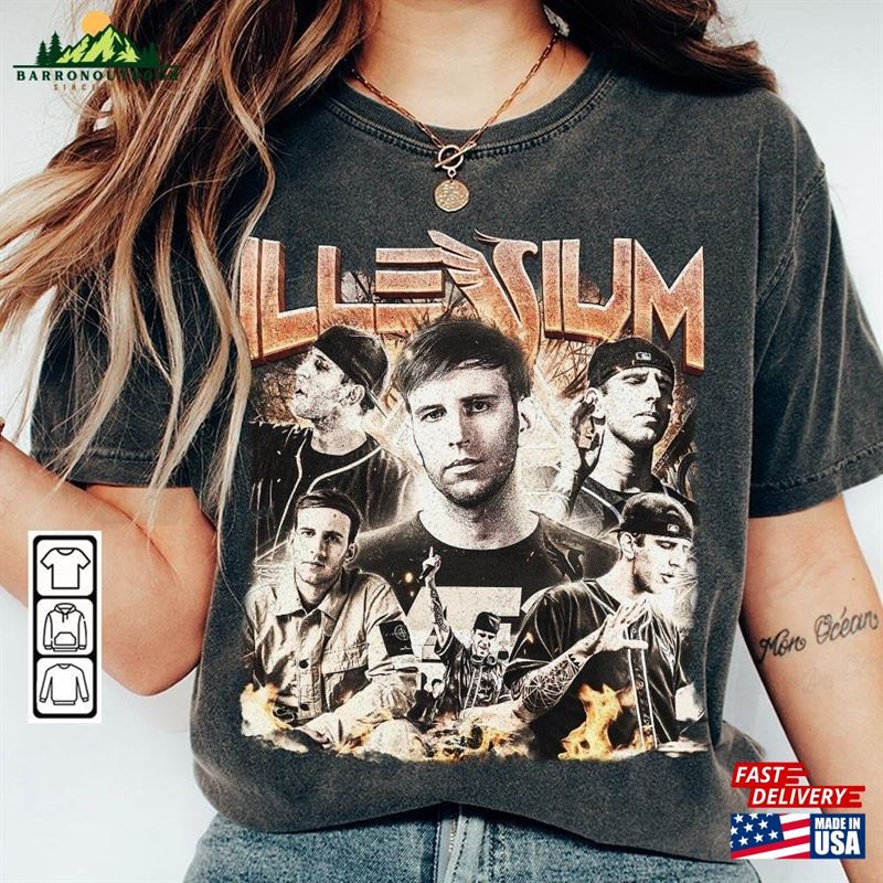 Illenium Music Shirt Dj Live World Tour 2023 Vintage 90S Y2k Sweatshirt Classic Illenium Music Shirt Dj Live World Tour 2023 Vintage 90S Y2k Sweatshirt Classic