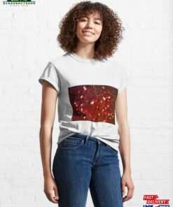Illuminated Tree With Heart Shaped Lights At Night In Vienna Classic T-Shirt
