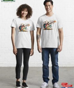 Illustration Of An Electric Guitar T Shirts Essential T-Shirt Sweatshirt