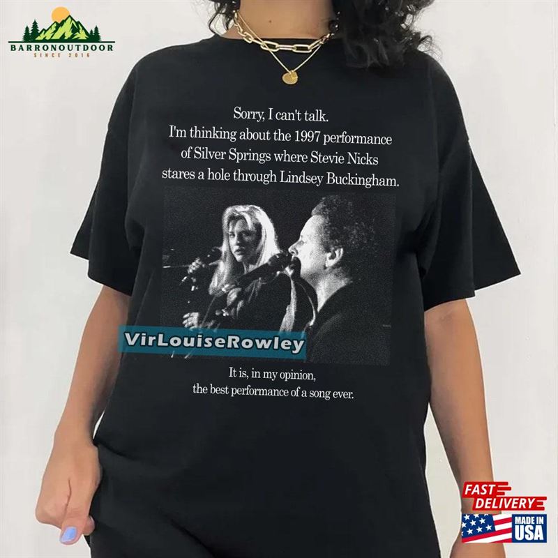I'm Thinking About The 1997 Performance Of Silver Springs Shirt Nicks Live In Concert Sweatshirt Unisex I'm Thinking About The 1997 Performance Of Silver Springs Shirt Nicks Live In Concert Sweatshirt Unisex