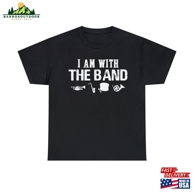 I'm With The Band! Unisex Heavy Cotton Tee T-Shirt I'm With The Band! Unisex Heavy Cotton Tee T-Shirt