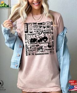 Imagine Dragons Shirt Concert Rock Music Tour 2023 Classic Unisex