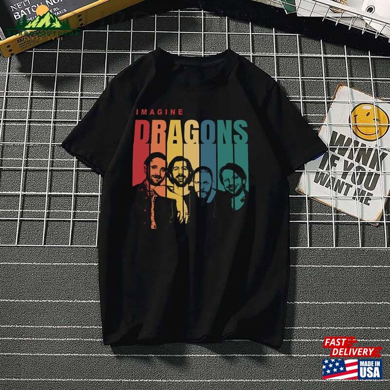Imagine Dragons T-Shirt Gift Shirt Idea Unisex Imagine Dragons T-Shirt Gift Shirt Idea Unisex