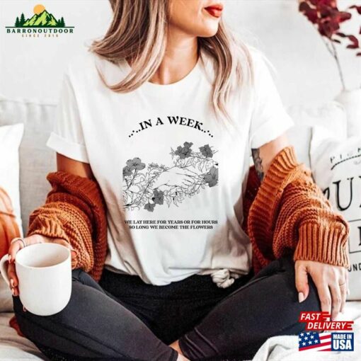 In A Week Hozier No Grave Can Hold My Body Down T-Shirt Tour 2023 Unreal Unearth Shirt Unisex Classic