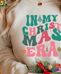 In My Christmas Era Shirt Retro Merry Xmas Holiday Sweatshirt Classic
