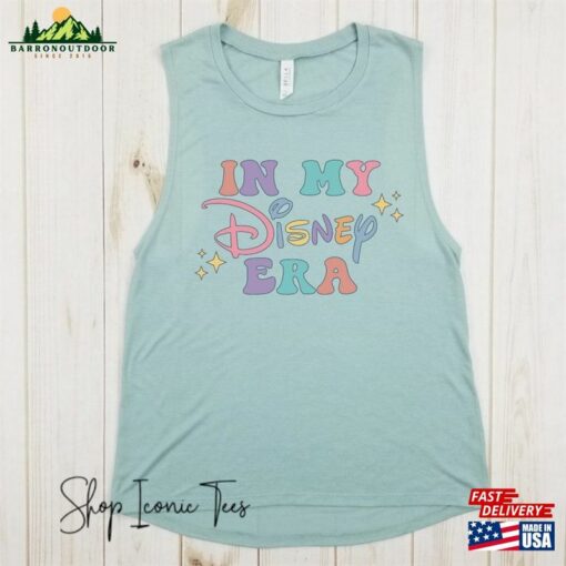 In My Disney Era Pastel Muscle Tank Theme Park Shirt T-Shirt Unisex
