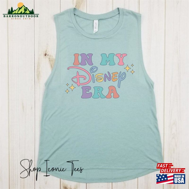 In My Disney Era Pastel Muscle Tank Theme Park Shirt T-Shirt Unisex In My Disney Era Pastel Muscle Tank Theme Park Shirt T-Shirt Unisex