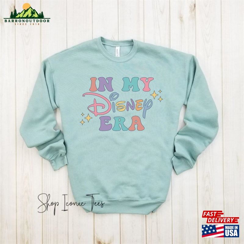 In My Disney Era Pastel Sweatshirt Trip Classic T-Shirt In My Disney Era Pastel Sweatshirt Trip Classic T-Shirt