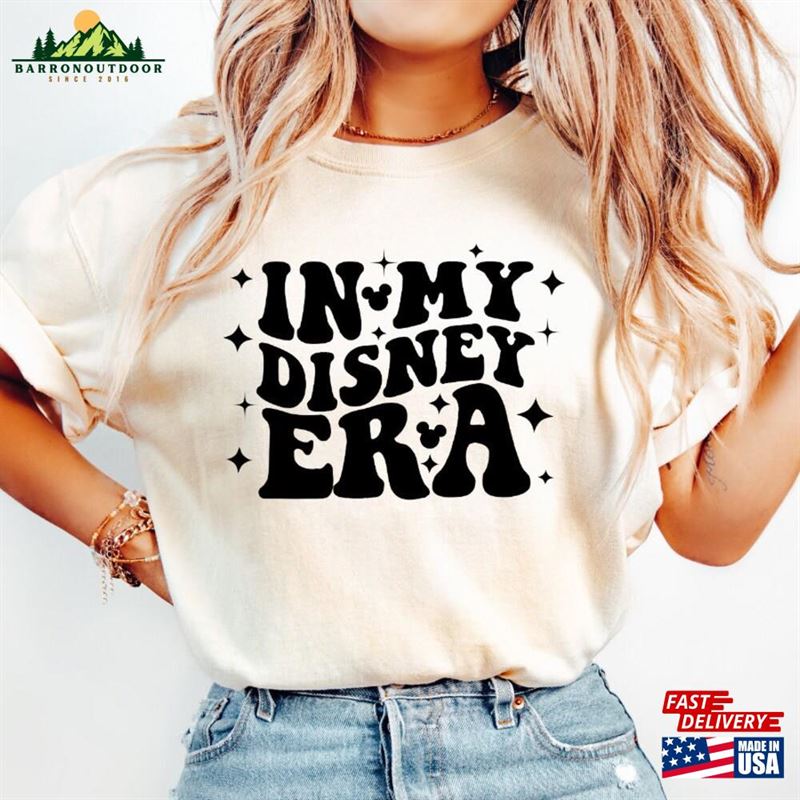 In My Disney Era Shirt Comfort Colors Tee World Crewneck Hoodie T-Shirt In My Disney Era Shirt Comfort Colors Tee World Crewneck Hoodie T-Shirt