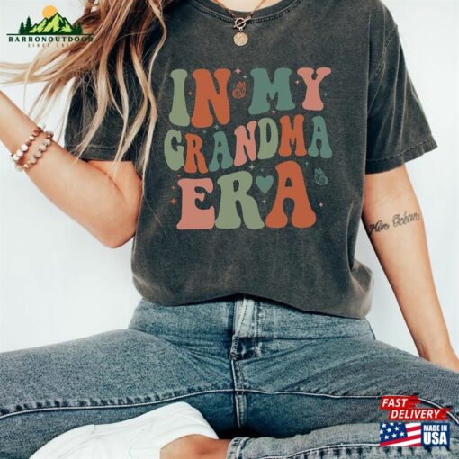 In My Grandma Era Shirt Cool Personalized Gift For Unisex Hoodie