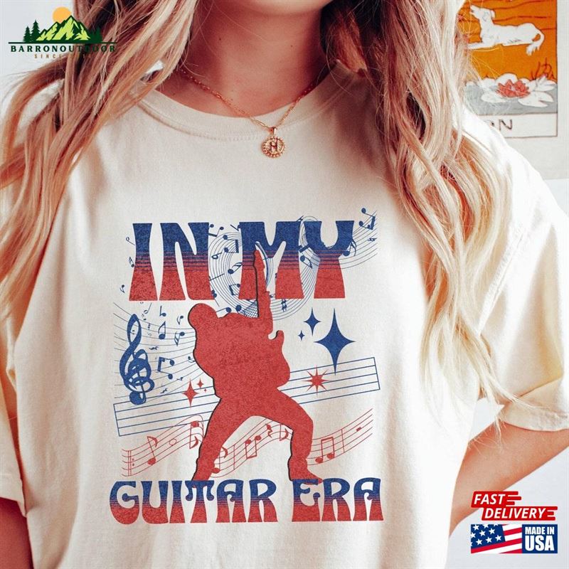In My Guitar Era Comfort Colors Player Gift Classic Sweatshirt In My Guitar Era Comfort Colors Player Gift Classic Sweatshirt