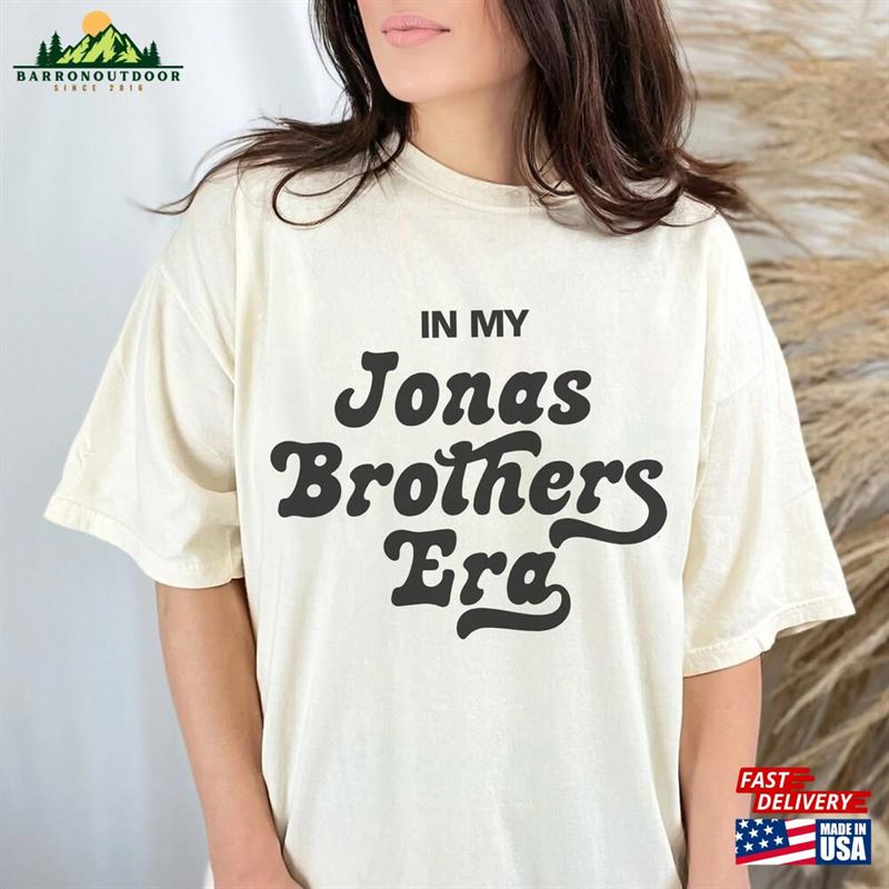 In My Jonas Brothers Era Shirt Vintage T-Shirt 2023 Tour Sweatshirt In My Jonas Brothers Era Shirt Vintage T-Shirt 2023 Tour Sweatshirt