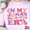 In My Jonas Brothers Era Short Sleeve Shirt Silhouette Cameo And Cricut Files The 5 Album Classic Unisex