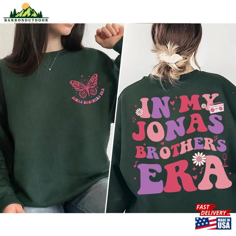 In My Jonas Brothers Era Sweatshirt Merch Album T-Shirt In My Jonas Brothers Era Sweatshirt Merch Album T-Shirt
