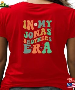 In My Jonas Brothers Era T-Shirt Back Brother Merch Unisex Classic