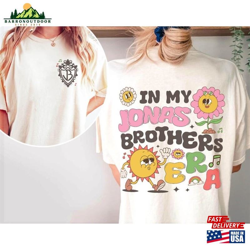 In My Jonas Brothers Era T-Shirt Five Album One Night Tour 2023 Sweatshirt Joe Band Concert Classic In My Jonas Brothers Era T-Shirt Five Album One Night Tour 2023 Sweatshirt Joe Band Concert Classic