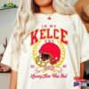 In My Kelce Era Shirt Loving Him Was Red Ts Eras Unisex Hoodie