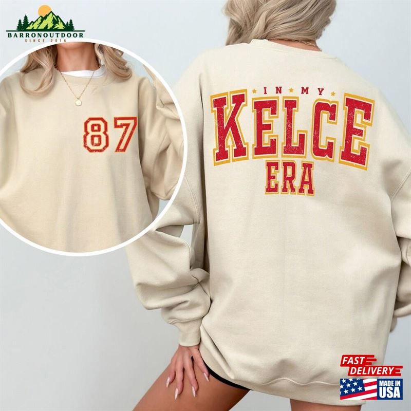 In My Kelce Era Sweatshirt Swift Chief Gift Fan Sweater T-Shirt In My Kelce Era Sweatshirt Swift Chief Gift Fan Sweater T-Shirt