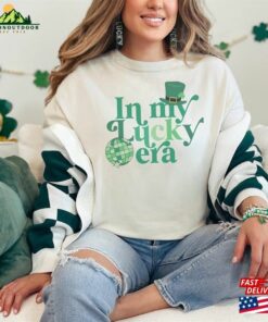 In My Lucky Era Swiftie St Patrick’s Day Shirt Taylor Swift Eras Tour Unisex Sweatshirt