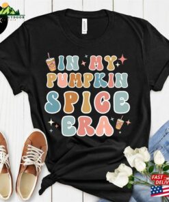 In My Pumpkin Spice Era Swiftie Merch Taylor Swift Fall Shirt Cozy Season Unisex T-Shirt