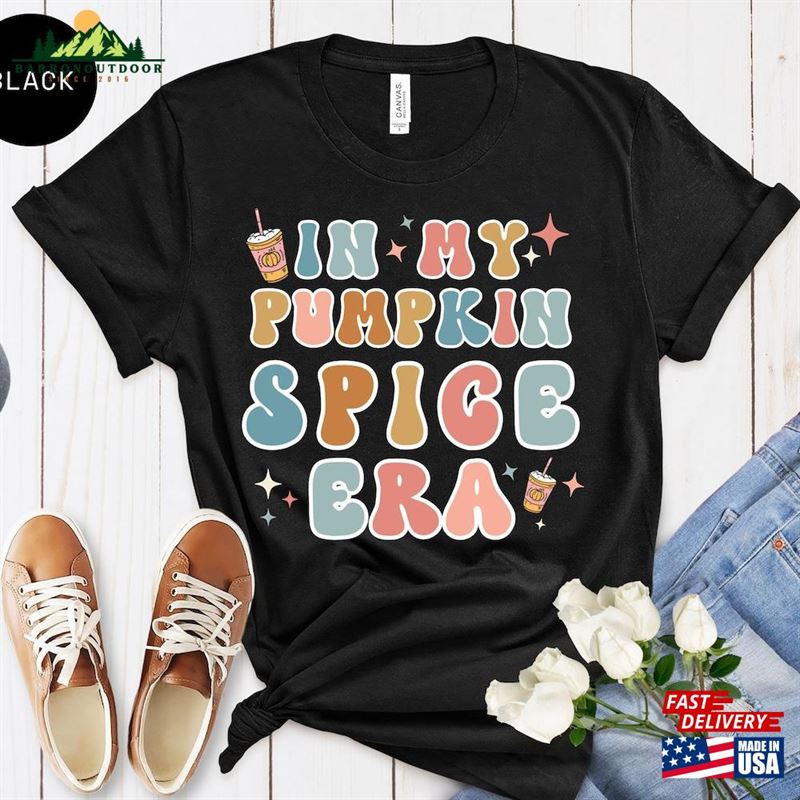 In My Pumpkin Spice Era Swiftie Merch Taylor Swift Fall Shirt Cozy Season Unisex T-Shirt In My Pumpkin Spice Era Swiftie Merch Taylor Swift Fall Shirt Cozy Season Unisex T-Shirt