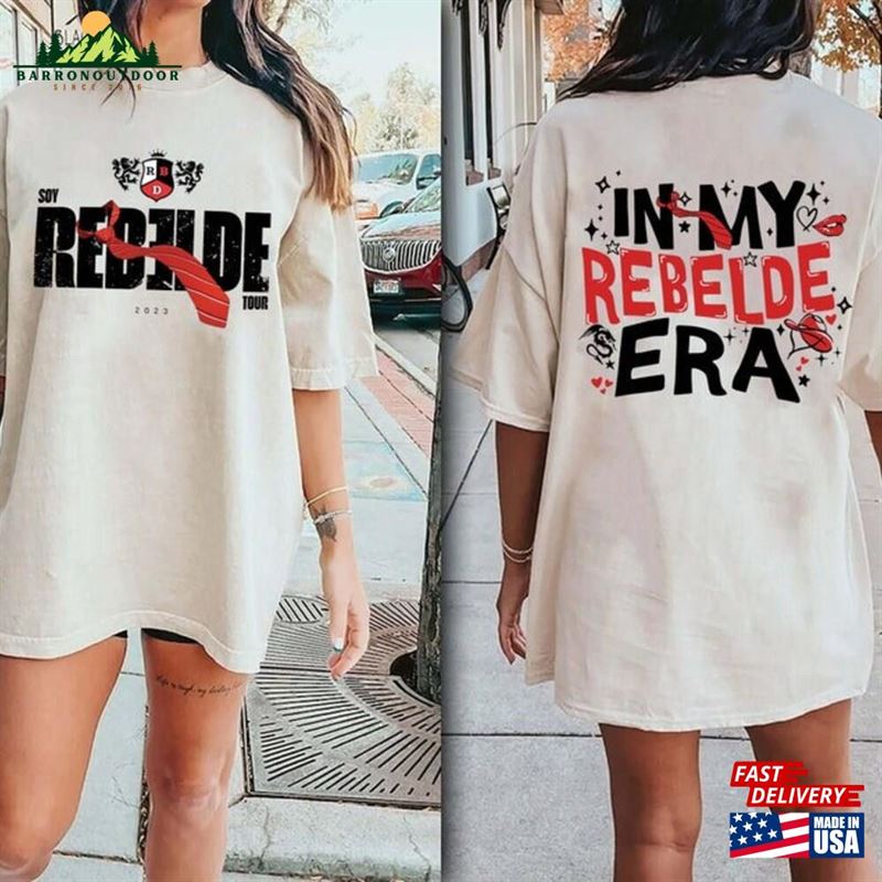 In My Rebelde Era Rbd Fans Sweatshirt Logo Tee Unisex In My Rebelde Era Rbd Fans Sweatshirt Logo Tee Unisex
