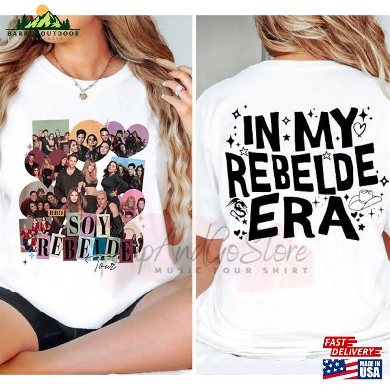 In My Rebelde Era Shirt Rbd Soy Tour 2023 Besame Sin Miedo Sweatshirt Classic Unisex In My Rebelde Era Shirt Rbd Soy Tour 2023 Besame Sin Miedo Sweatshirt Classic Unisex